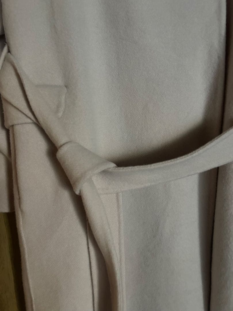 リリーブラウン リバーロングコート　ピンク