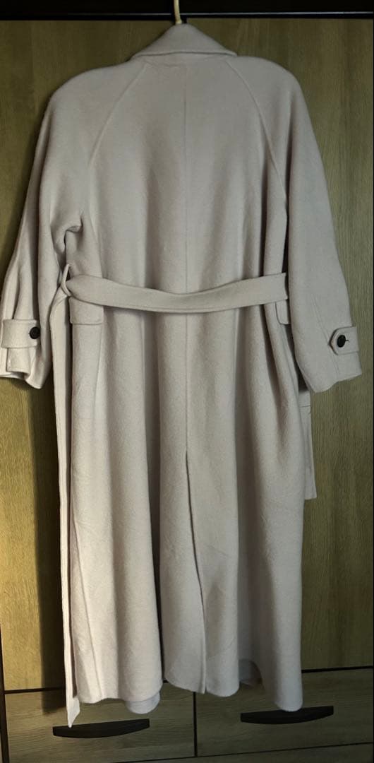 リリーブラウン リバーロングコート　ピンク