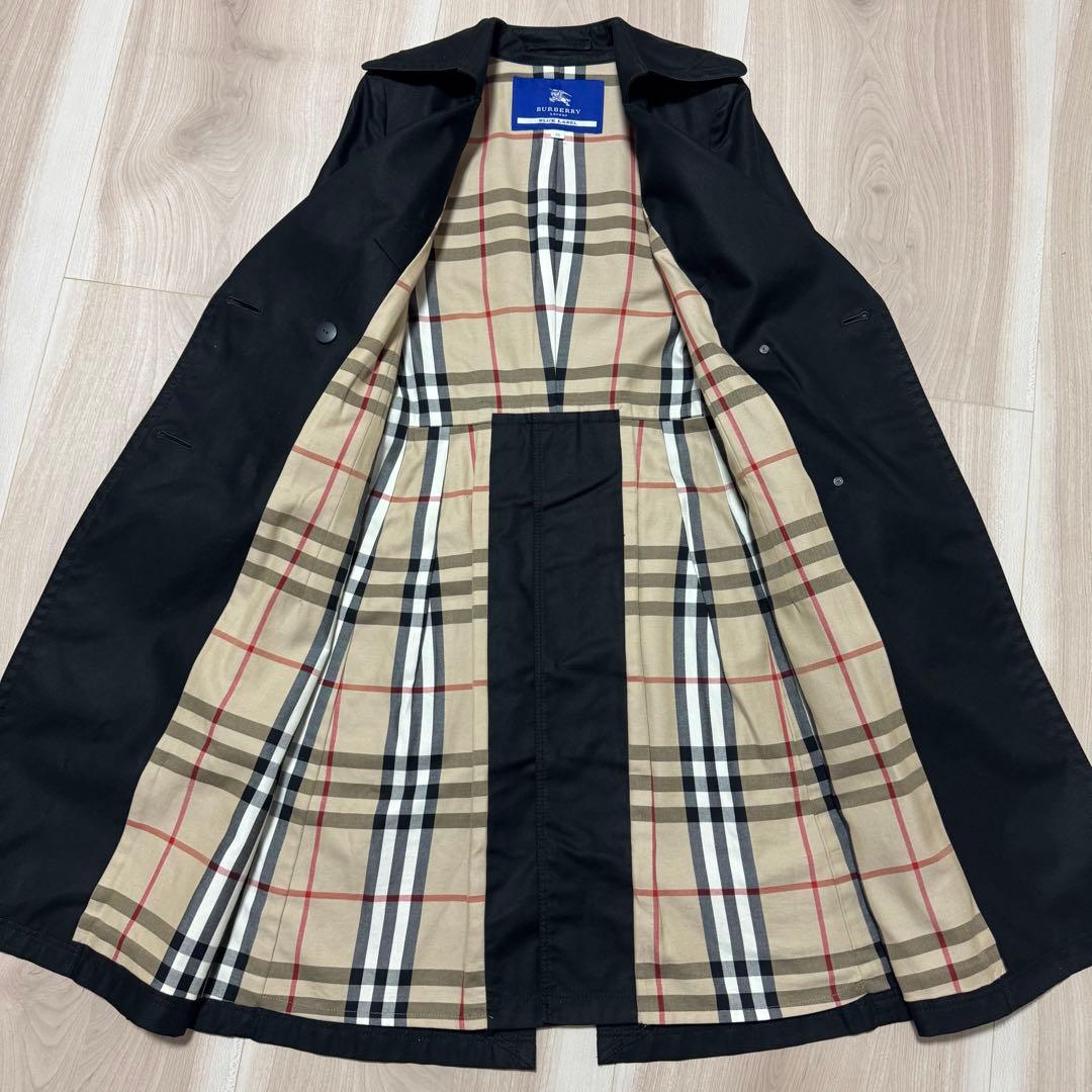 BURBERRY BLUE LABEL トレンチコート ノバチェック ベルト付