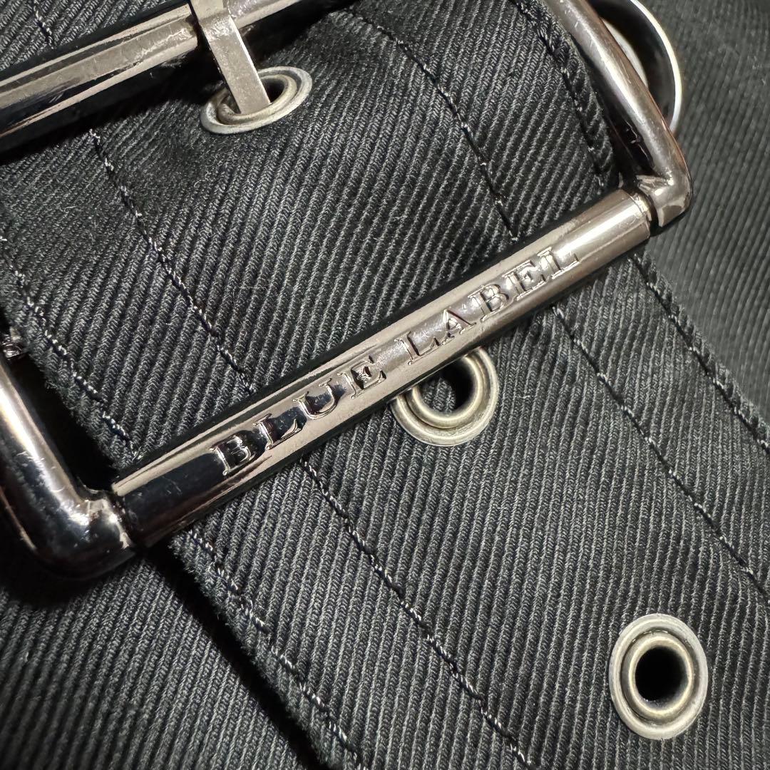 BURBERRY BLUE LABEL トレンチコート ノバチェック ベルト付