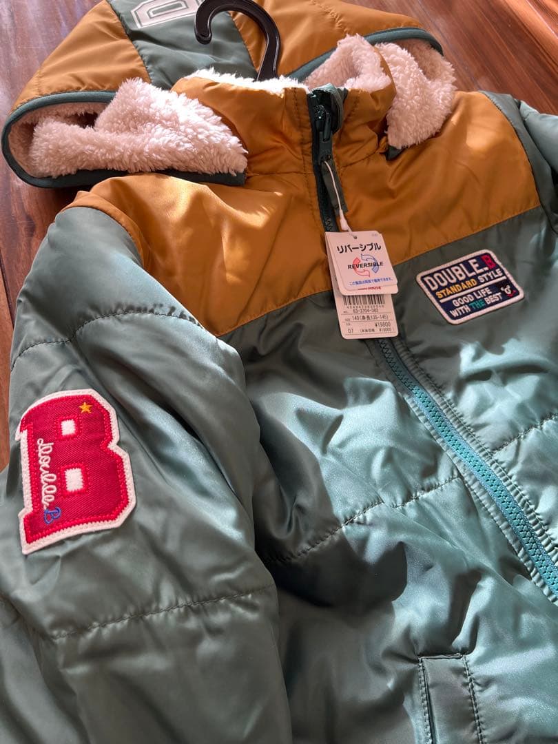 DOUBLE.B リバーシブルジャンパー 140cm