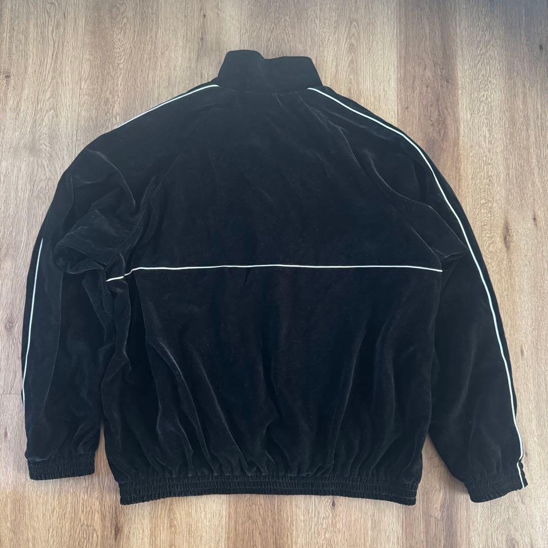 上下セットHAIGHT ヘイト ベロアトラックジャケット ブラック XL
