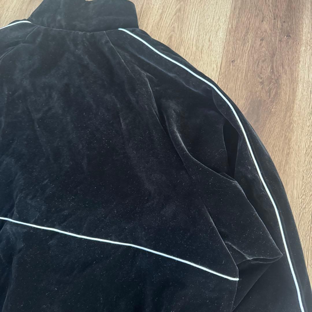 上下セットHAIGHT ヘイト ベロアトラックジャケット ブラック XL