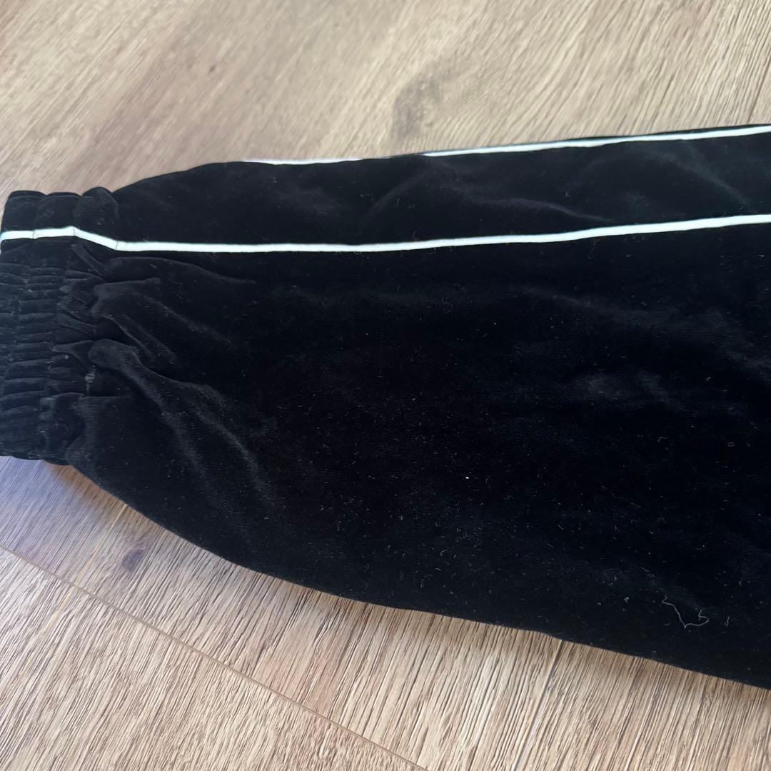 上下セットHAIGHT ヘイト ベロアトラックジャケット ブラック XL