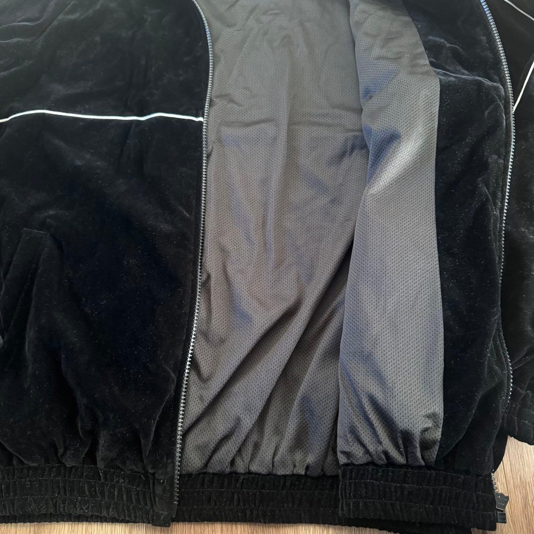 上下セットHAIGHT ヘイト ベロアトラックジャケット ブラック XL