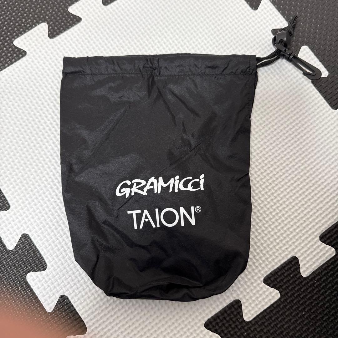 GRAMICCI TAION ダウンベスト Lストーングレー