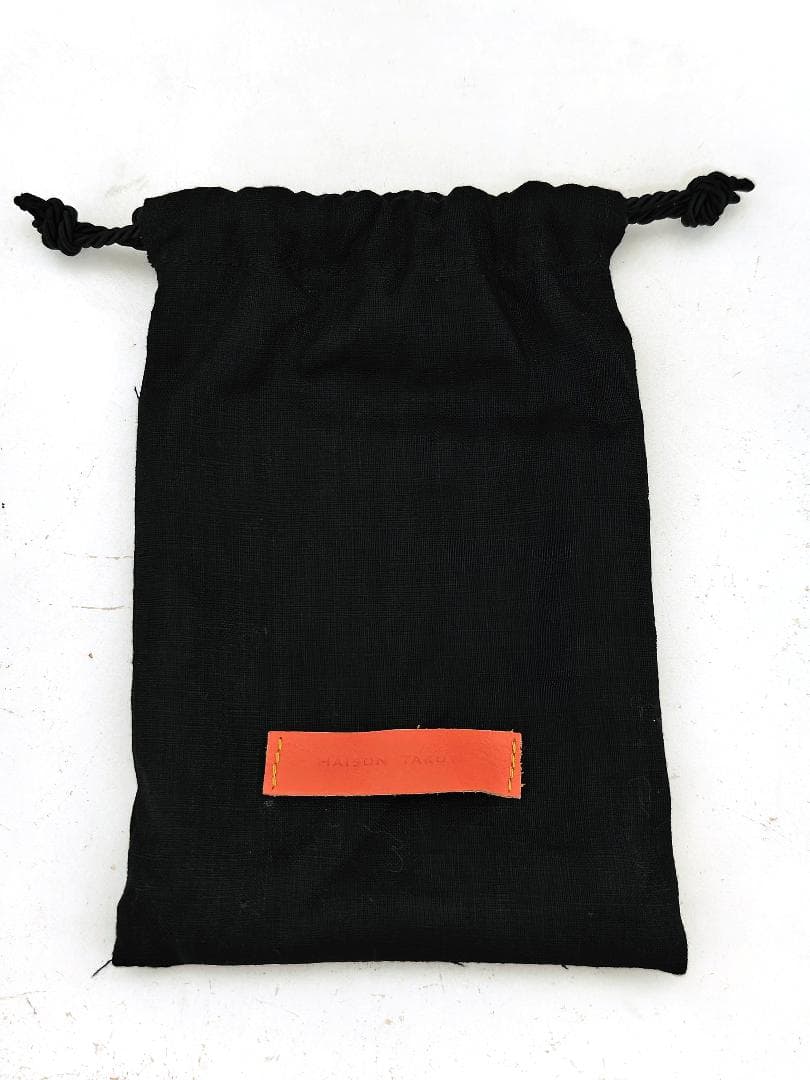 新品同様品 メゾンタクヤ T5 シュランケンカーフ 小銭入れ付き 二つ折り 財布