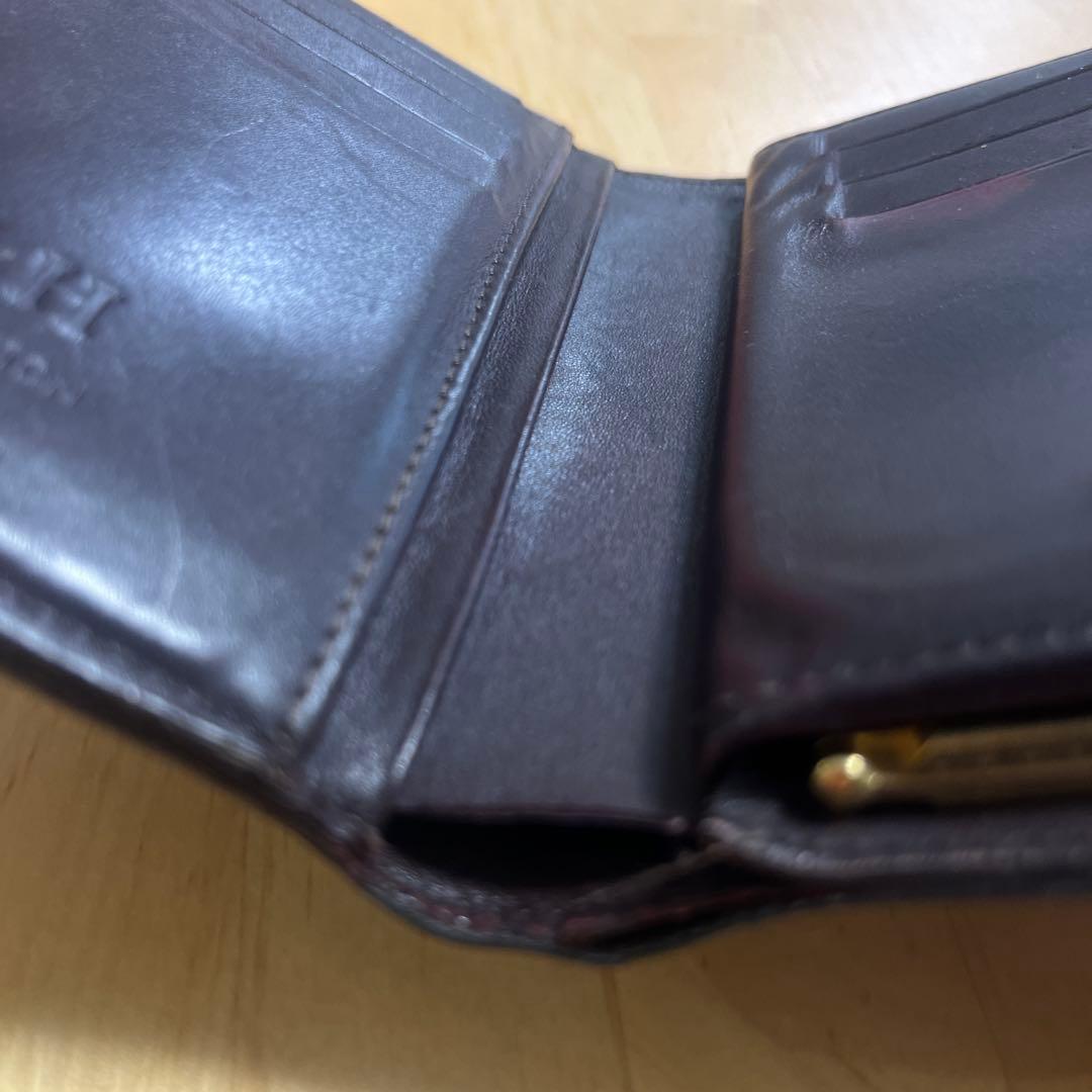 Louis Vuitton 二つ折り財布 ワインレッド