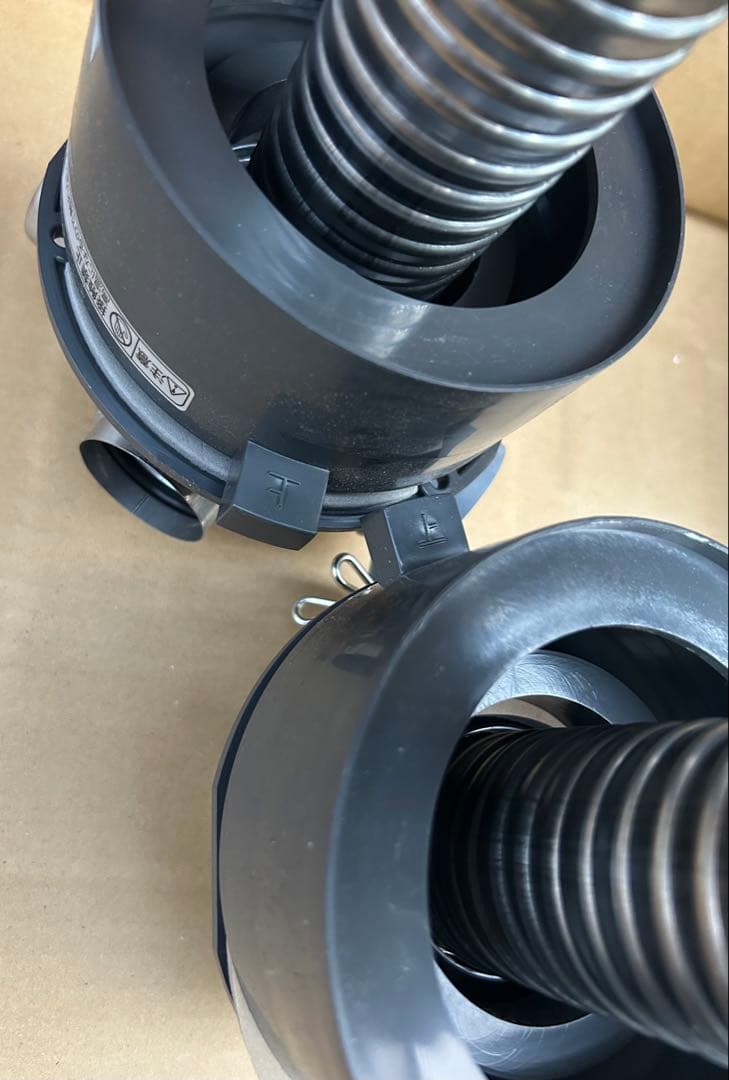 最終✳︎新品 ✳︎サンポット　　　ＦＦストーブ 排気筒2コセット