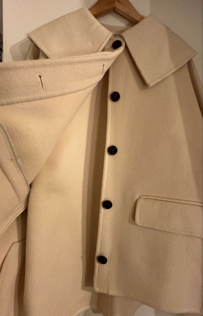 ジャケット・アウター i_am handmade big collar coat