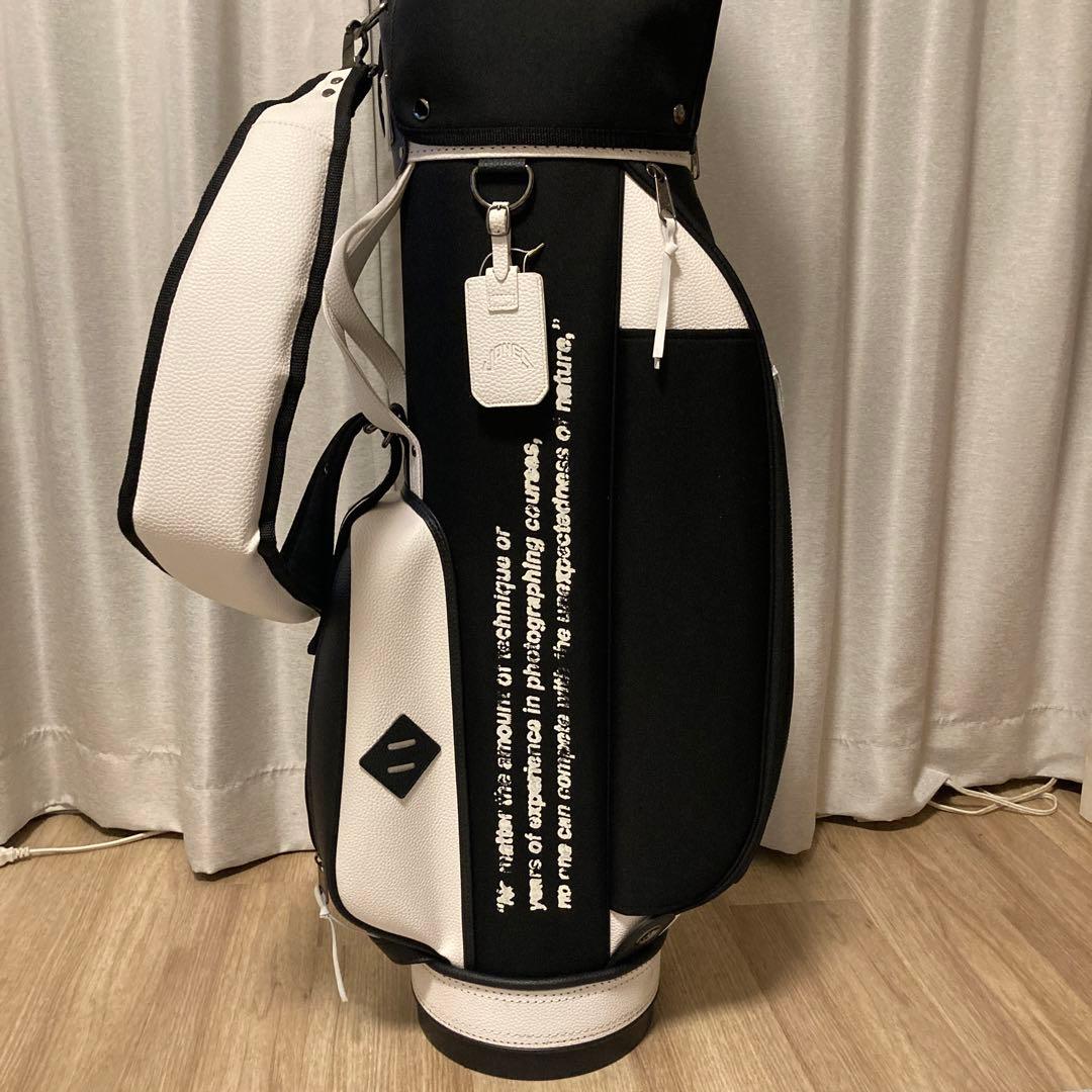 JONES クラブハウスコラボ限定キャディーバッグ梅田阪急　宮本卓ステンシル