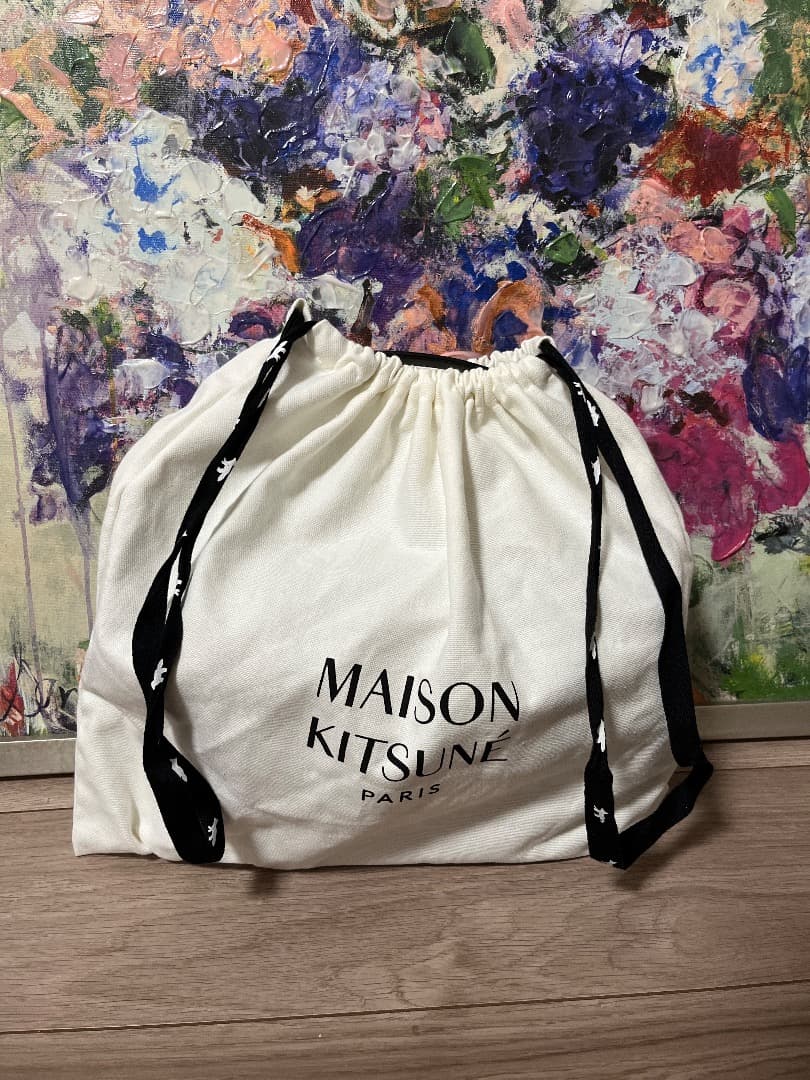 今期メゾンキツネ　EdieレザーショルダーLサイズ