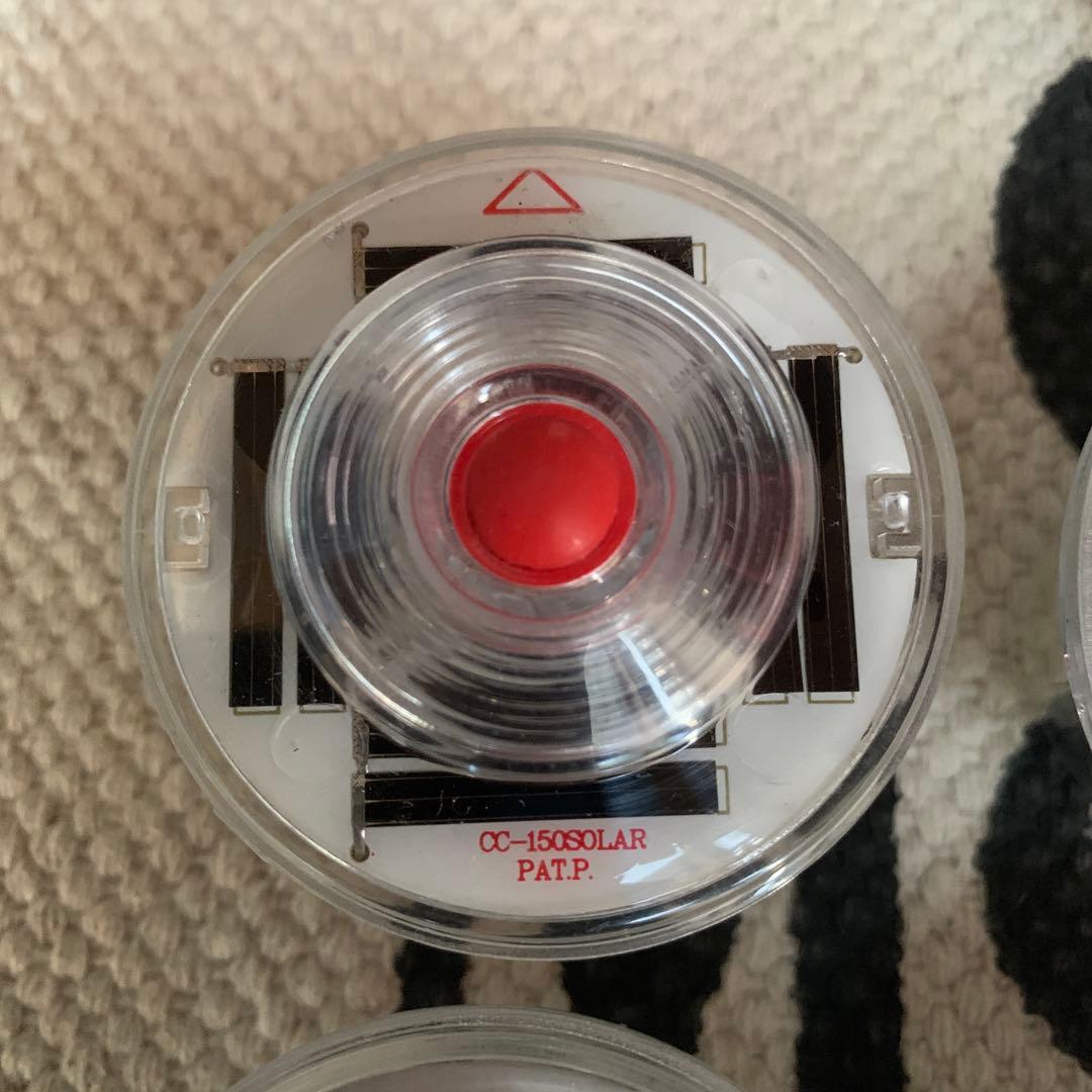 ソーラースマートマーカー（中古）17個セット　点滅灯　工事灯