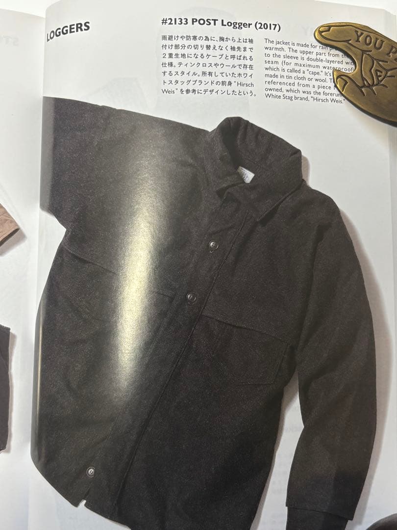 #2133 POST Logger Lサイズ　最終のMADE IN USA