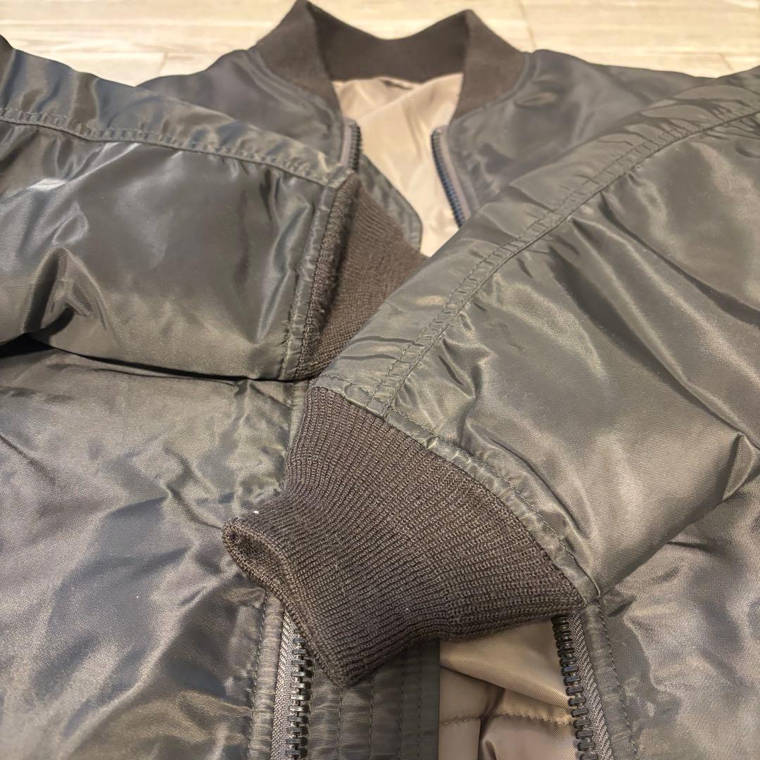 【AVIREX】 カーキ MA-1 フライトジャケット