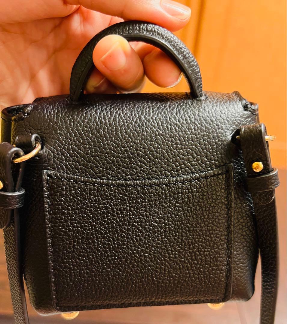 POLÈNE Numéro Un Microバッグ 黒