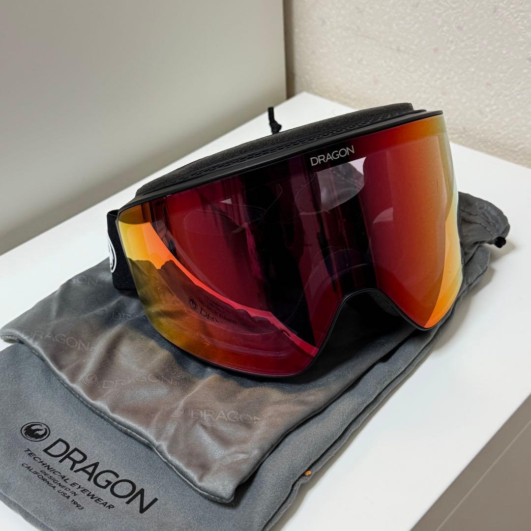 DRAGON ゴーグル PREMIUM BLACK ほぼ未使用