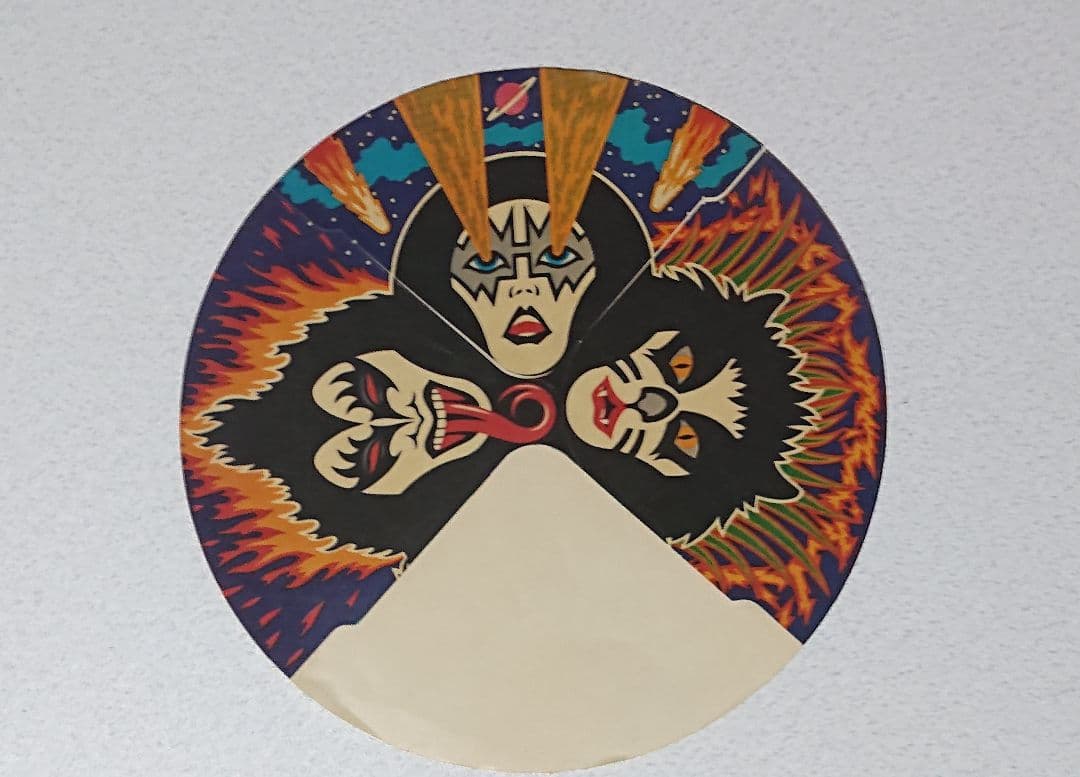 G*e様 KISS　LPレコード　アルバム帯7枚　シール3枚　(匿名配送)