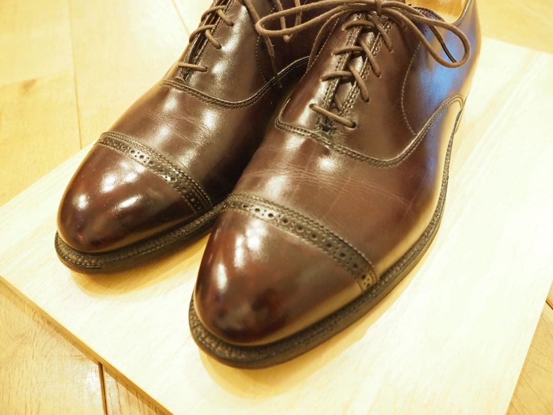 D*O様 【美品】Alden 905 9D バーガンディー ストレートチップ キ