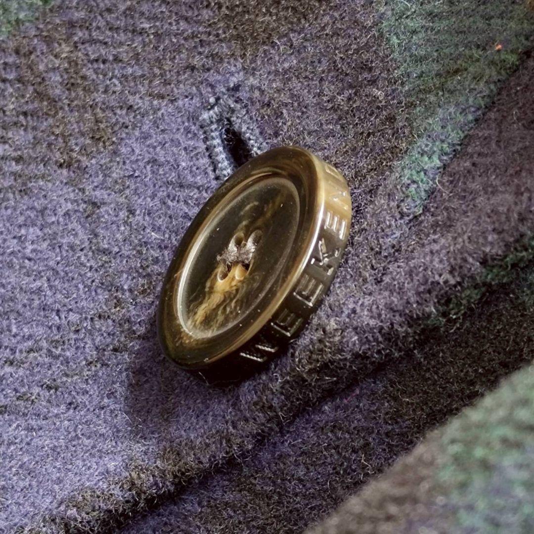 Max mara クチートアマーノ リバーシブル チェック ロング コート