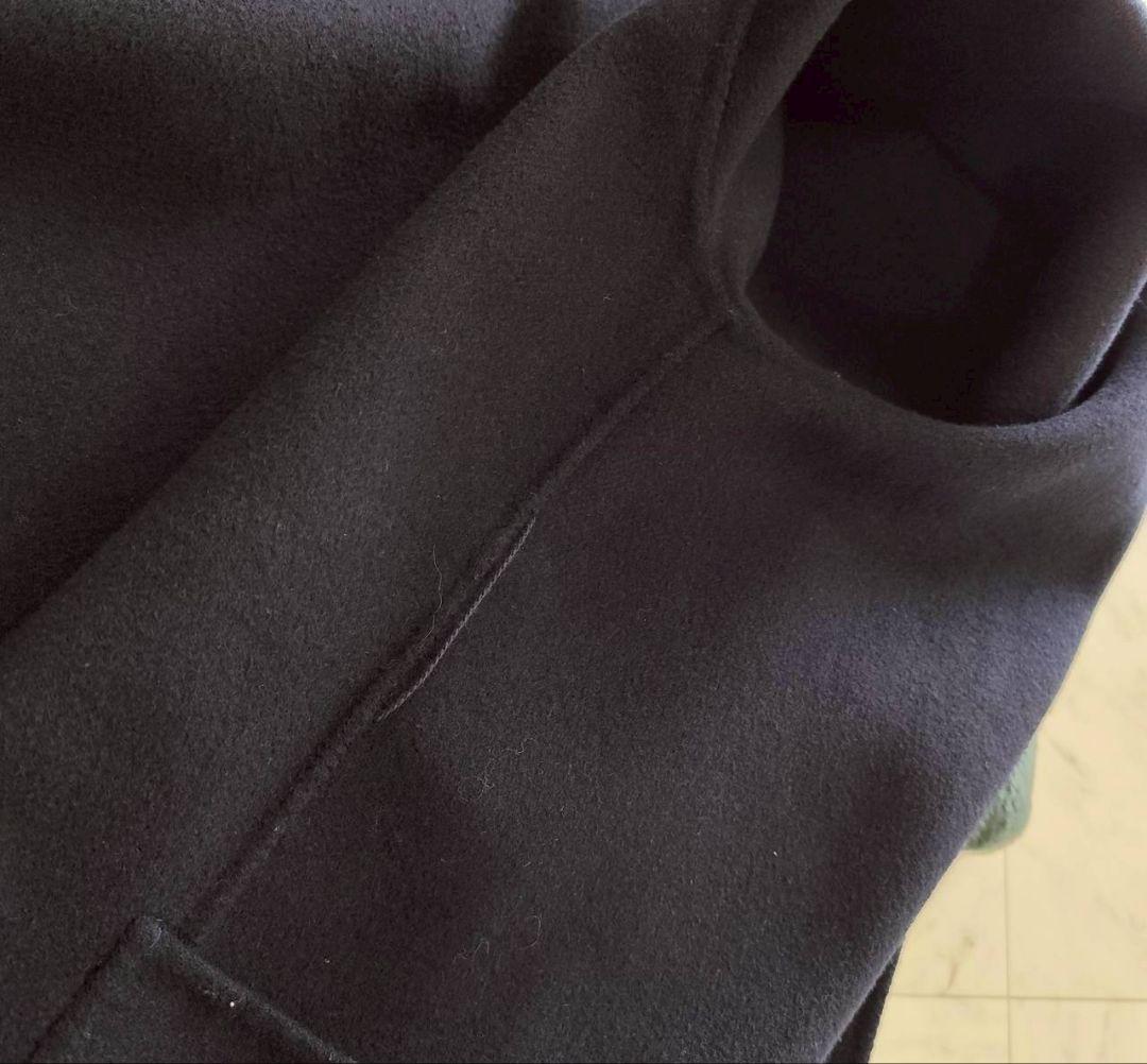 Max mara クチートアマーノ リバーシブル チェック ロング コート