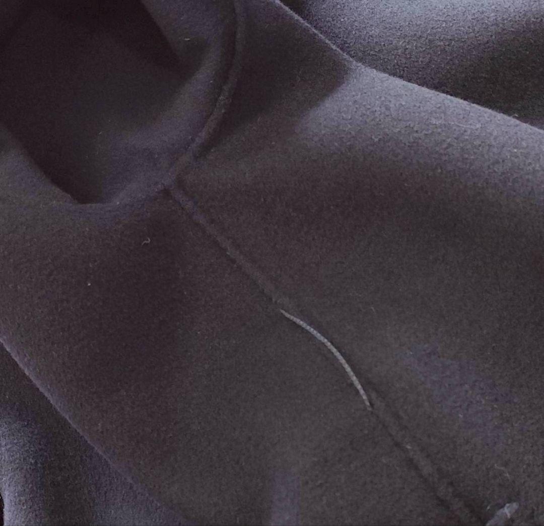 Max mara クチートアマーノ リバーシブル チェック ロング コート