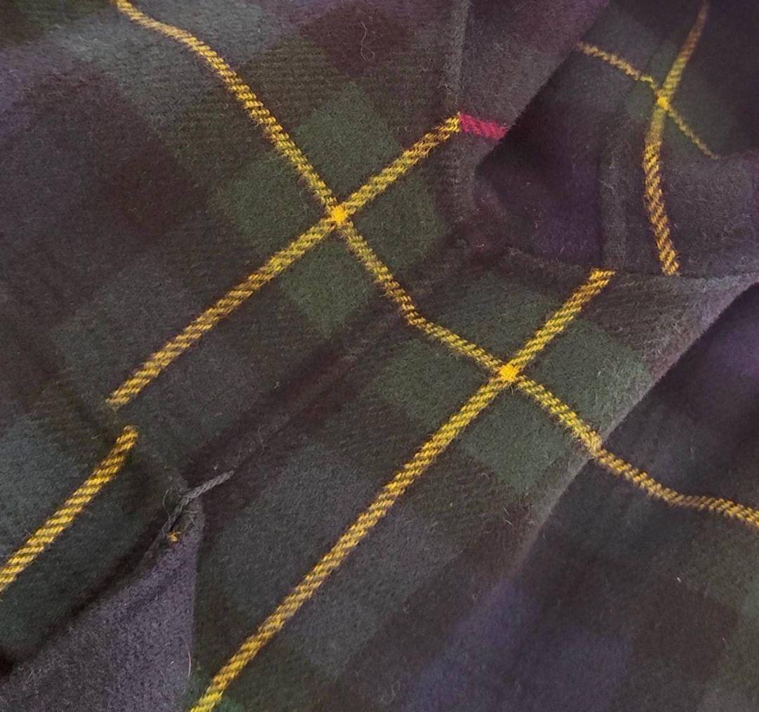 Max mara クチートアマーノ リバーシブル チェック ロング コート