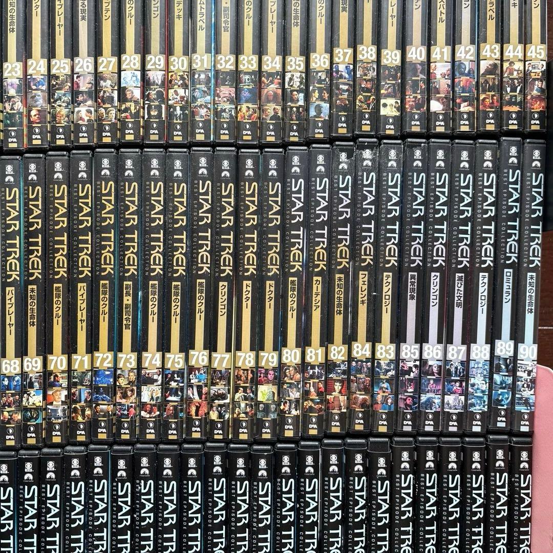 スタートレック ベスト・エピソード・コレクション 全135巻 DVDセット