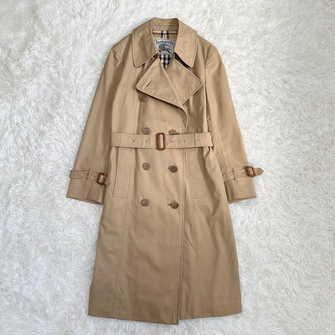 専用ページBurberrys 白タグ トレンチコート ハニーベージュノバチェック