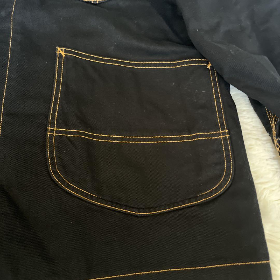 ChahChah×TENBOX×Lee/リバーシブルカバーオール/赤黒 10匣