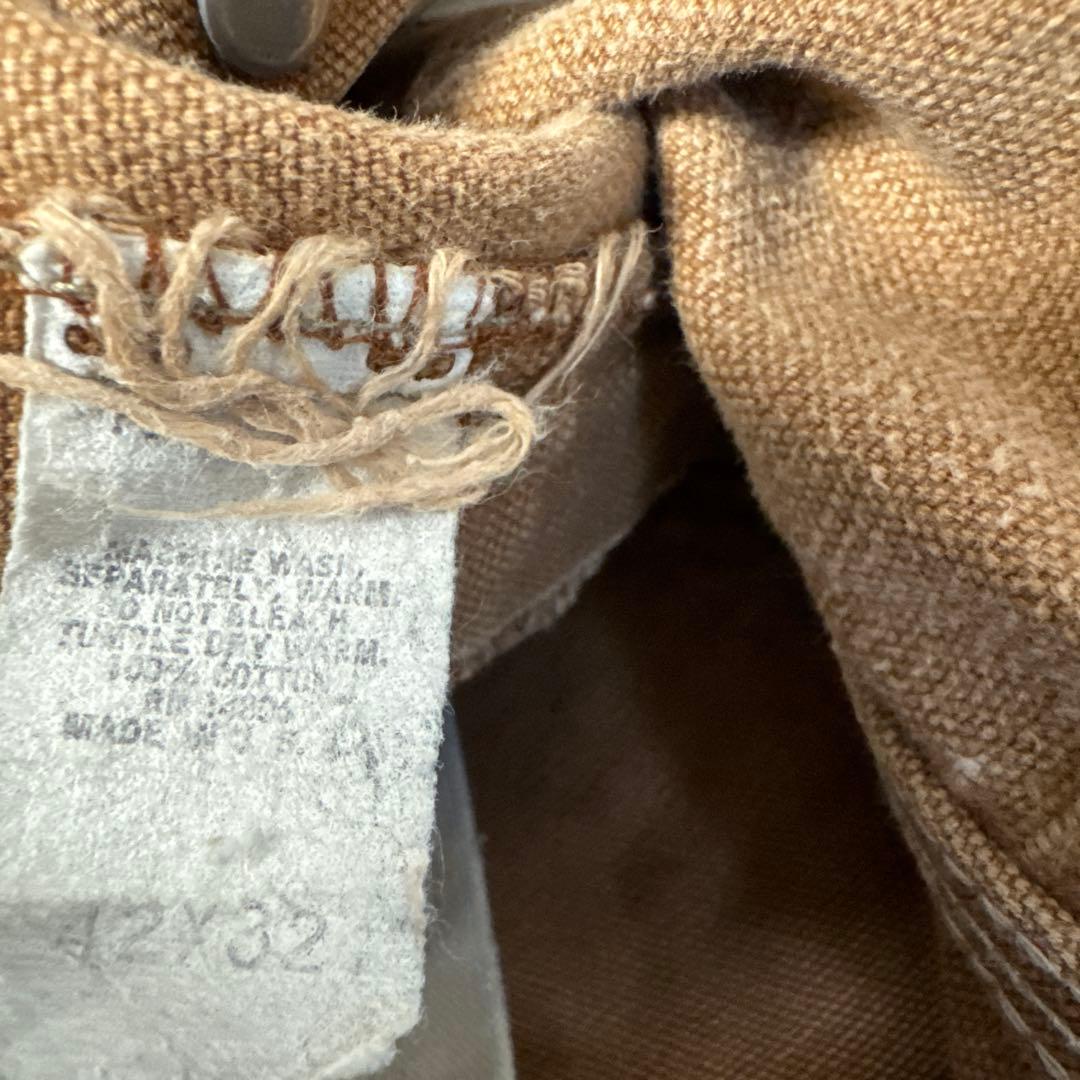 値下げ◇ビンテージ carhartt ダメージ ダブルニー