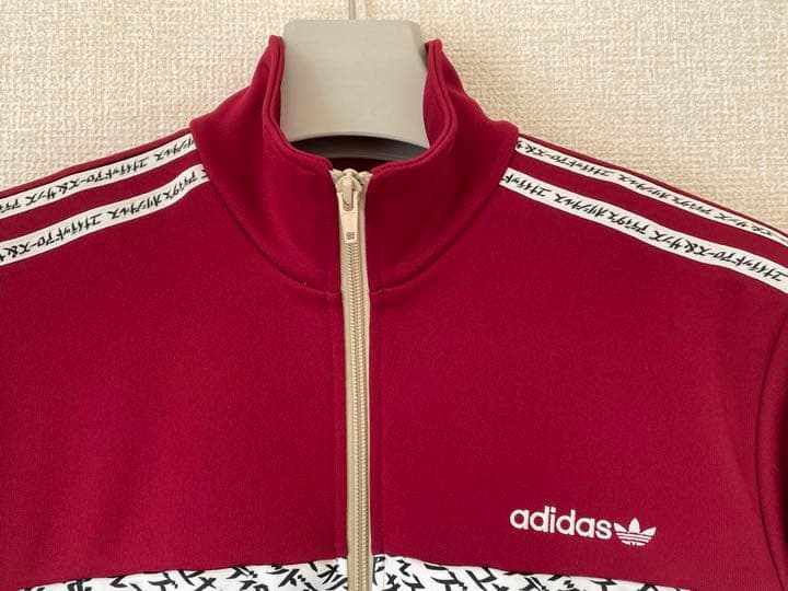 Adidas コラボジャージ セットアップ レッド MIKITYPE