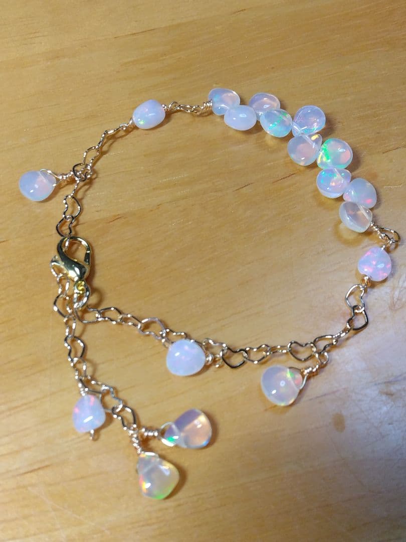 専用◆ボルダーオパール、ダイヤモンド、エメラルド、ルビーつきペンダントトップ