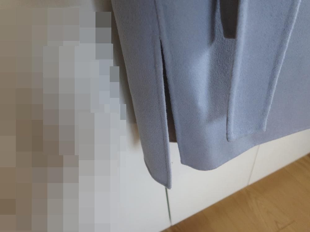 みにもも ROSSO■リバーシブルウールヤクノーカラーリバーコート