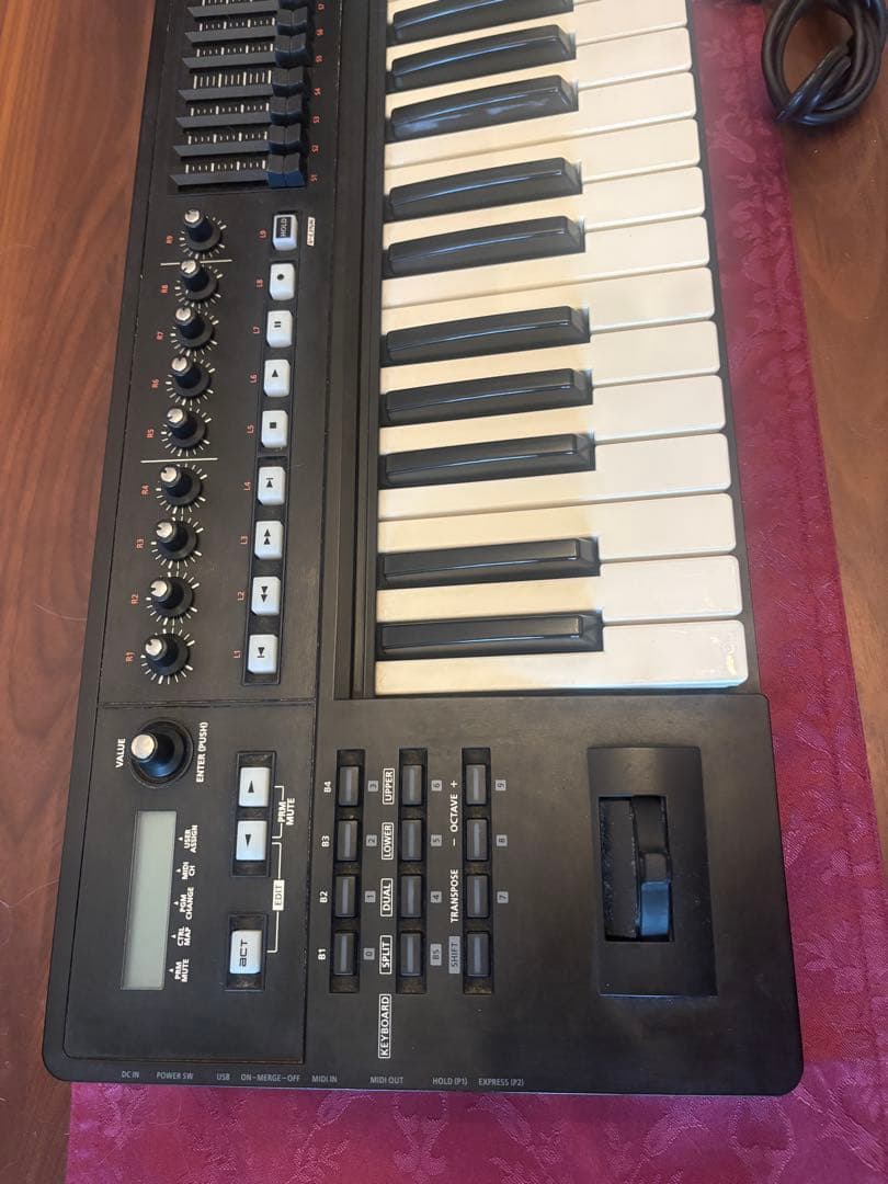【美品】Roland A-800PRO MIDIキーボード/DP-2ペダル付