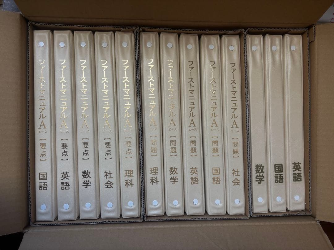 【値引き対応可】ファーストマニュアルA(エース）高校受験対策