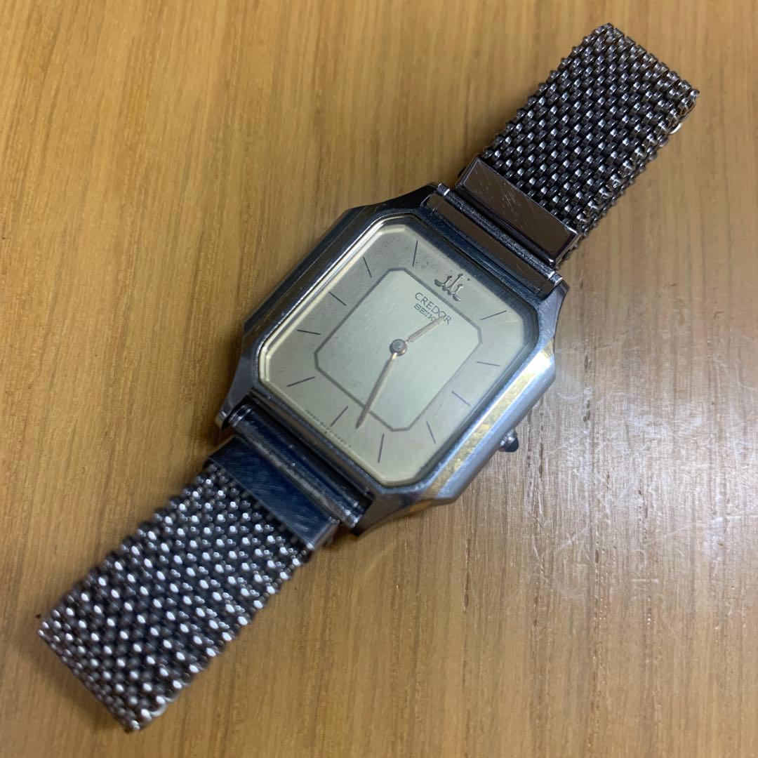 【不動品】 SEIKO セイコー クレドール 超硬ケース 8420-5370