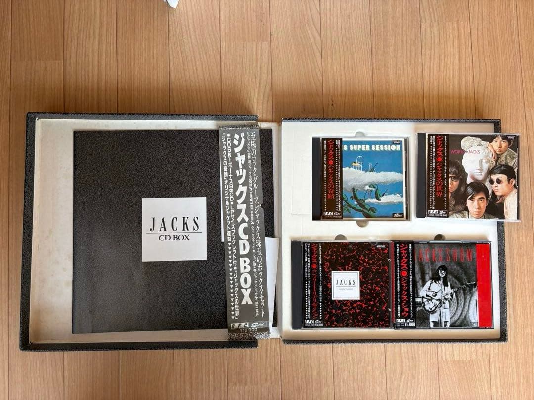 JACKSオリジナル FAN CLUB 会報　CDBOXセット 谷野氏　CD