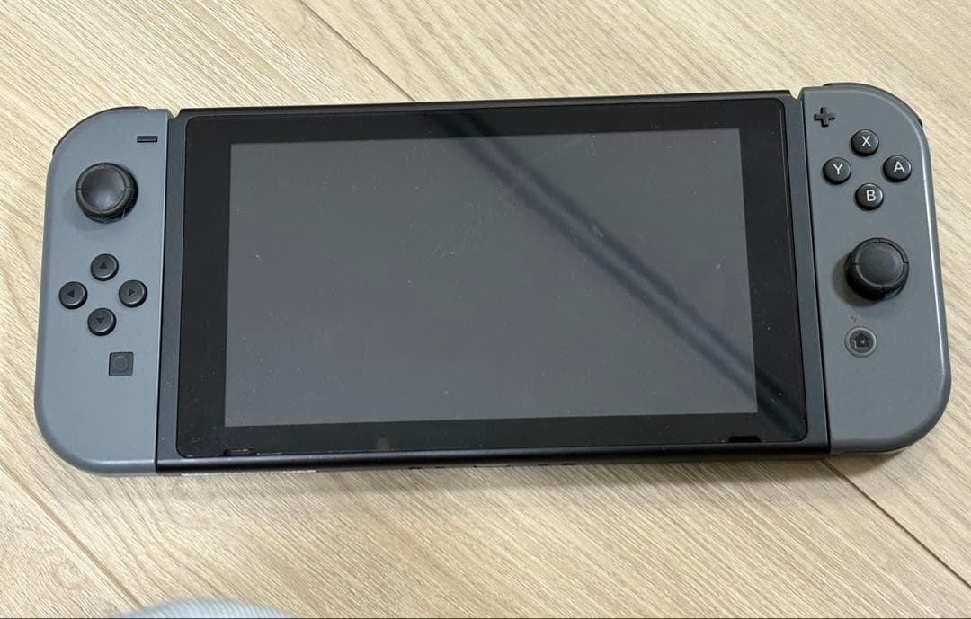 Nintendo Switch グレー 本体 バッテリー強化 2021