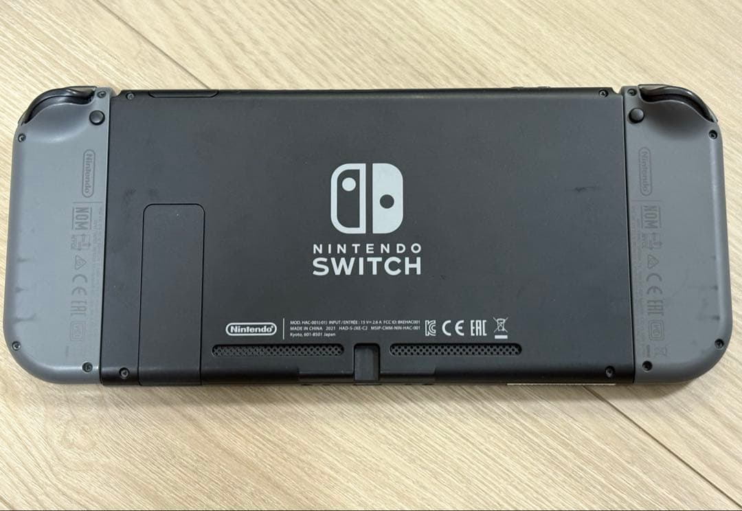 Nintendo Switch グレー 本体 バッテリー強化 2021