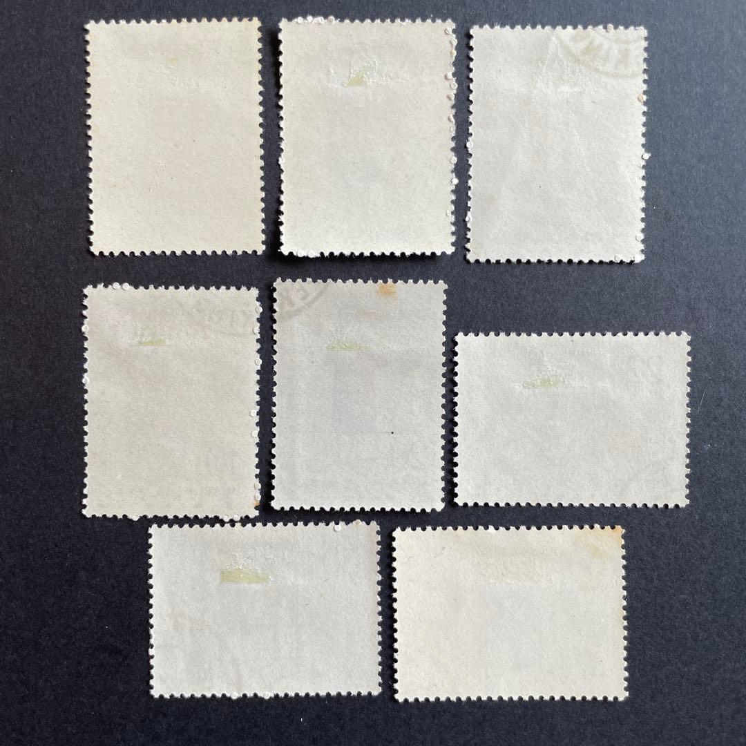 中国切手　1962年　梅蘭芳舞台芸術　使用済み8枚セット