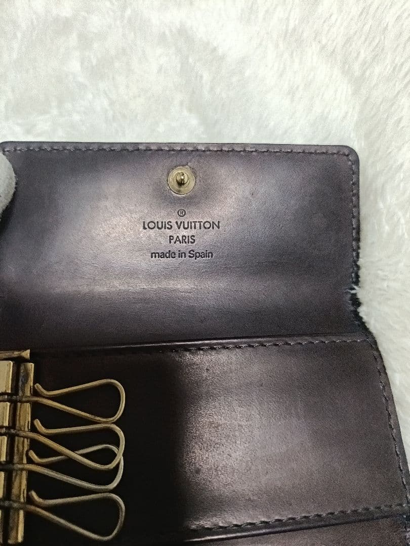 (kさま専用) ルイヴィトン 黒 モノグラム ヴェルニ キーケース 4連