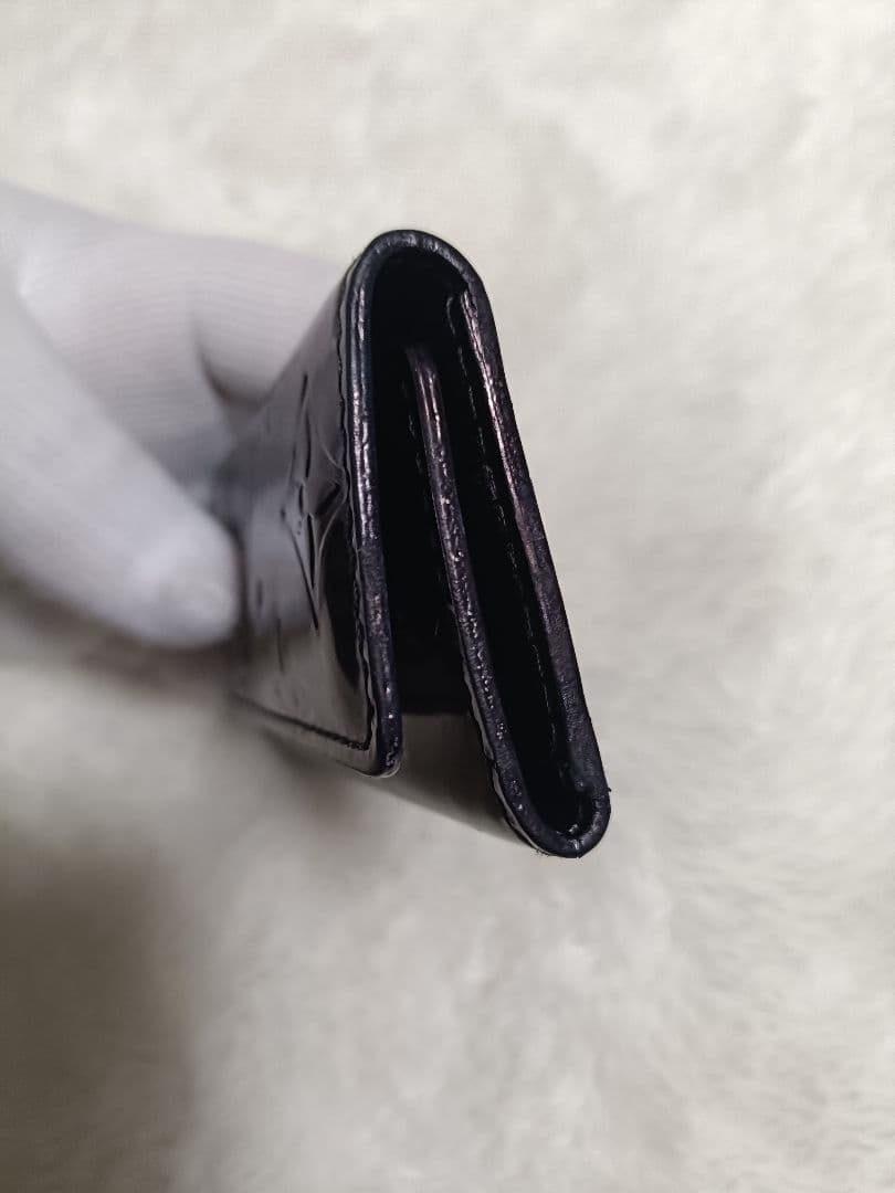 (kさま専用) ルイヴィトン 黒 モノグラム ヴェルニ キーケース 4連