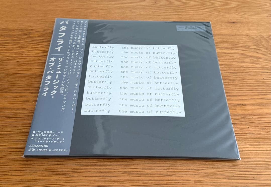 Butterfly （LP ＋ Obi） 日本語帯付き　ヴィンセント・ギャロ