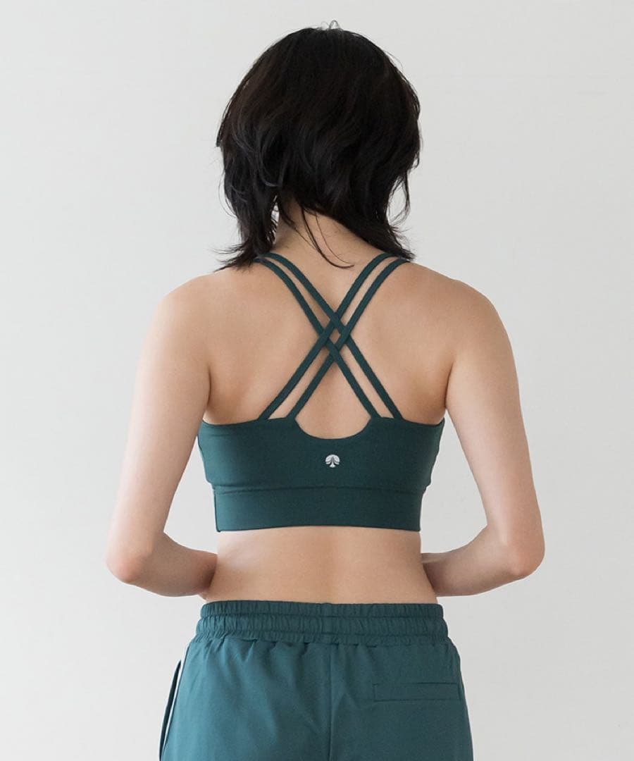 【SUKALA】ブラトップ付きラインクロップドTee サイズL L 【新品】完売