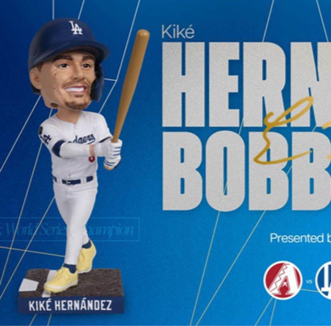 キケ　ボブルヘッド　ロサンゼルス　ドジャース　来場者限定　スタジアム配布　新品