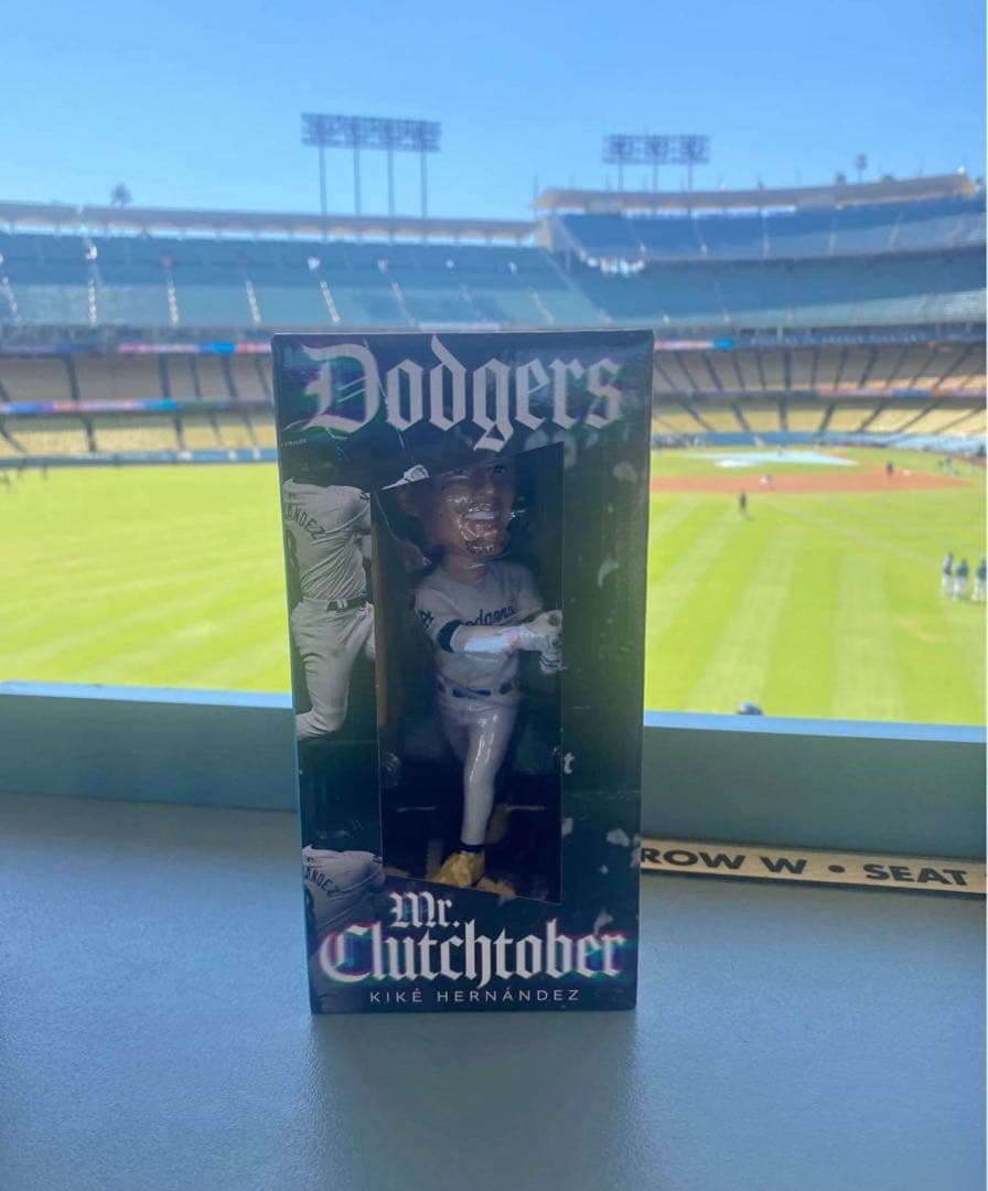 キケ　ボブルヘッド　ロサンゼルス　ドジャース　来場者限定　スタジアム配布　新品