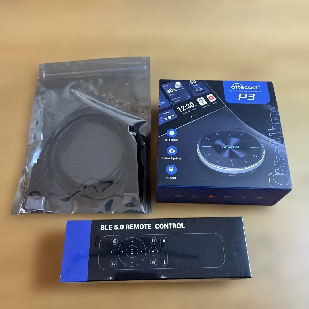 美品　Ottocast P3 + リモコン + おまけ