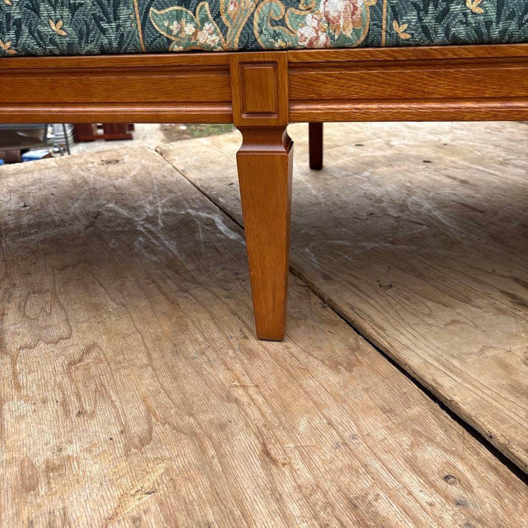 昭和レトロ　カリモク3人掛けソファ