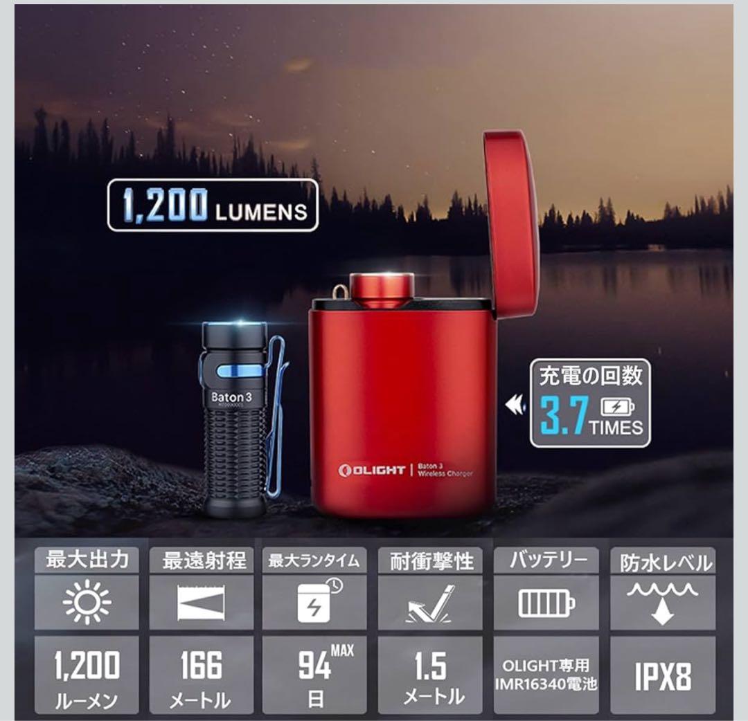 y*a様 【新品 未開封】OLIGHT Baton 3 Premium Edit